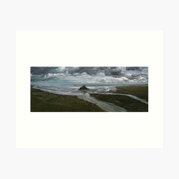 Item preview, Mont  Saint Michel France Normandy Panorama designed and sold by nbrandsberg.