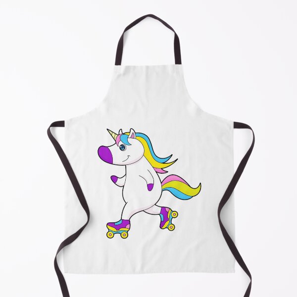 Item preview, Unicorn at Inline skating with Roller skates designed and sold by Snabdesign84.