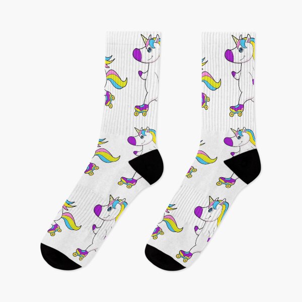 Item preview, Unicorn at Inline skating with Roller skates designed and sold by Snabdesign84.