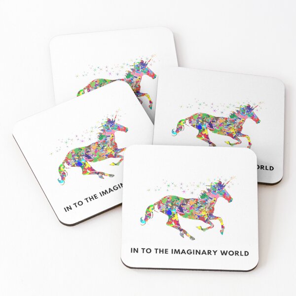 Item preview, In To The Imaginary World Unicorn Design designed and sold by IndreB.