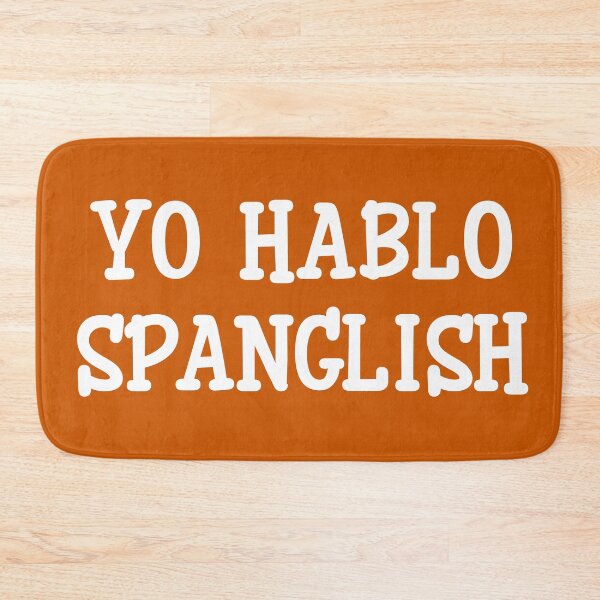 Item preview, Funny Yo Hablo Spanglish  designed and sold by Design-Maniya.