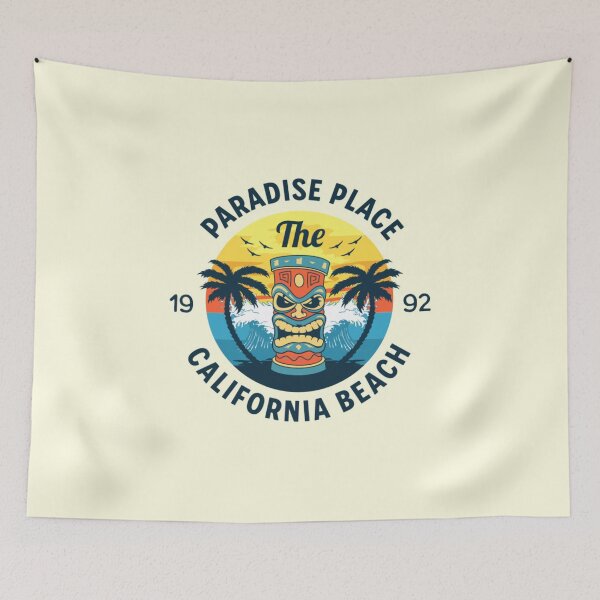 Item preview, paradise place california beach summer design designed and sold by ketkidesign.