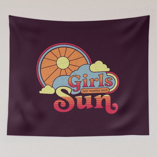 Item preview, girls just wanna have sun summer design designed and sold by ketkidesign.
