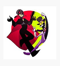 Villain/Hero Photographic Print