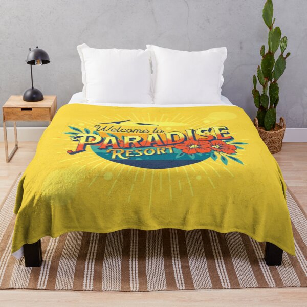 Item preview, welcome to paradise resort summer design designed and sold by ketkidesign.