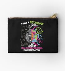 Ich habe ein Psychologie-Grad-T-Shirt Täschchen