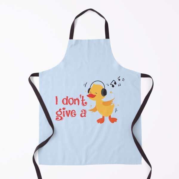 Item preview, "I don't give a " cute duck illustration designed and sold by Cosmodoody.