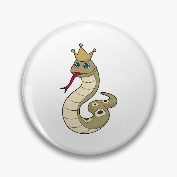 Aperçu de l'œuvre Snake as King with Crown créée et vendue par Snabdesign84.