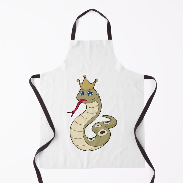 Aperçu de l'œuvre Snake as King with Crown créée et vendue par Snabdesign84.