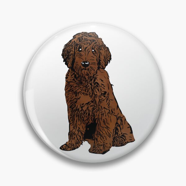 Item preview, A Cute Apricot Goldendoodle  designed and sold by rmcbuckeye.