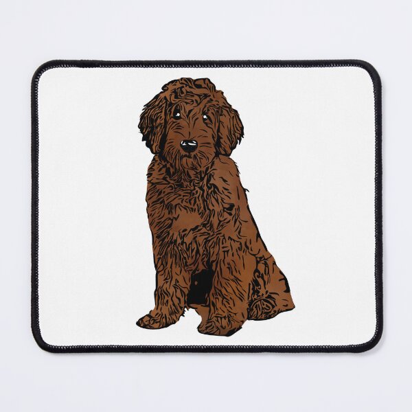 Item preview, A Cute Apricot Goldendoodle  designed and sold by rmcbuckeye.