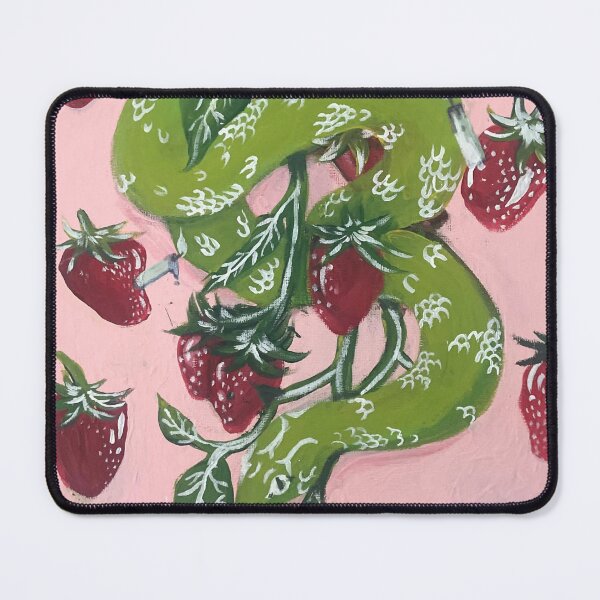 Item preview, Birthday Strawberry Snake designed and sold by Krispy-Art.