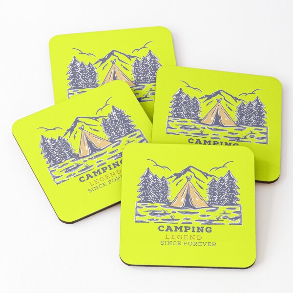 Item preview, Camping Legend Since Forever designed and sold by Artistusha.
