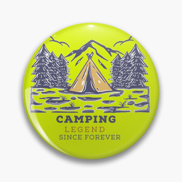 Item preview, Camping Legend Since Forever designed and sold by Artistusha.
