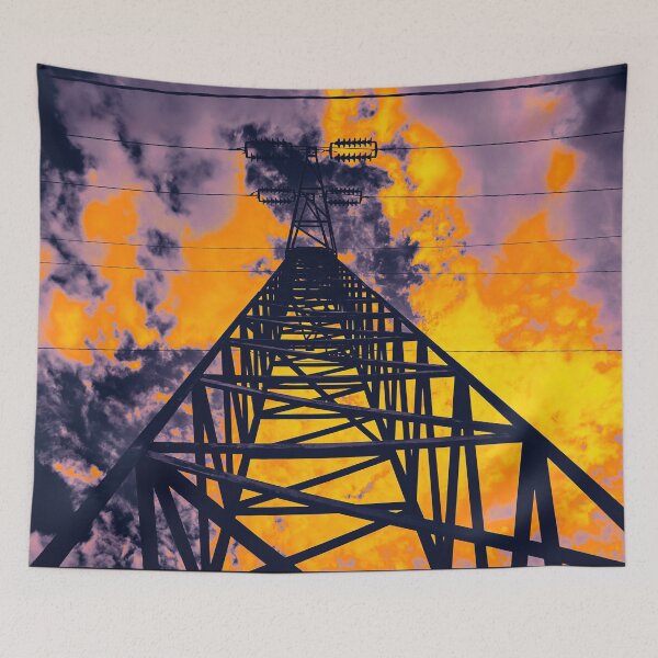 Item preview, Power to the people 2 Burning sky designed and sold by Jouko Lehto Photography.
