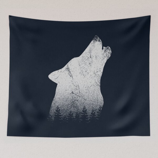 Item preview, Howling Wolf designed and sold by SkyAfterDusk.