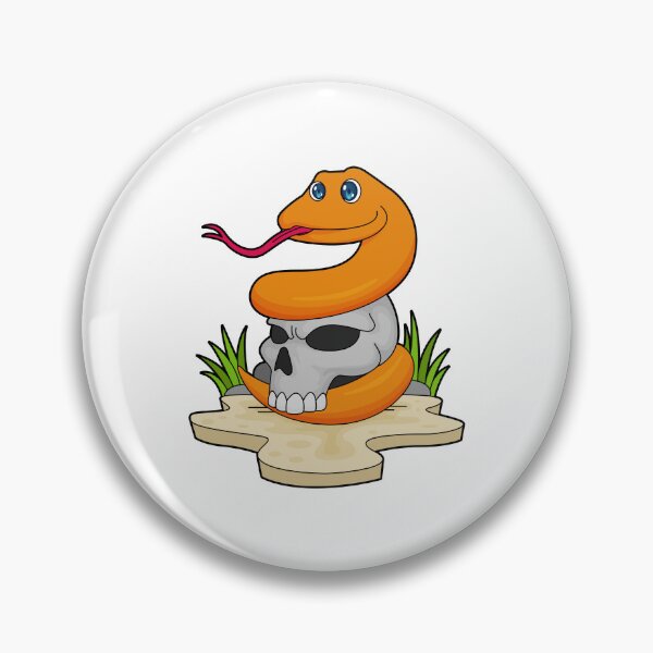 Artikelvorschau, Schlange mit Totenkopf entworfen und verkauft von Snabdesign84.