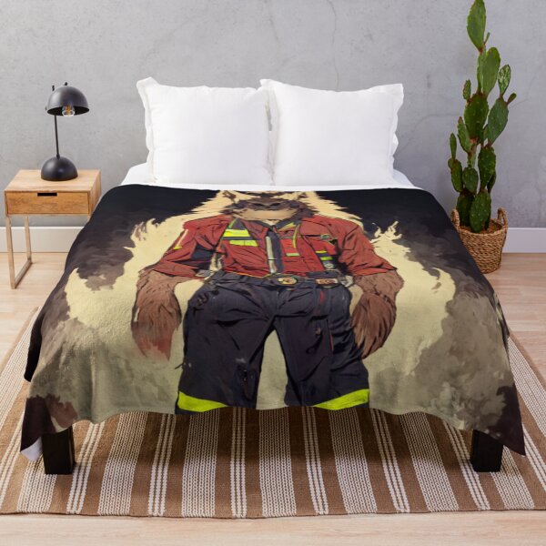 Item preview, Fireman Werewolf Pyrokinetic designed and sold by MilesJager.