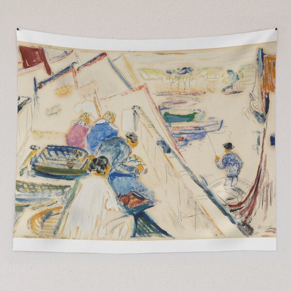 Item preview, Fishing Boats (1918) Preston Dickinson designed and sold by TeeARTHY.