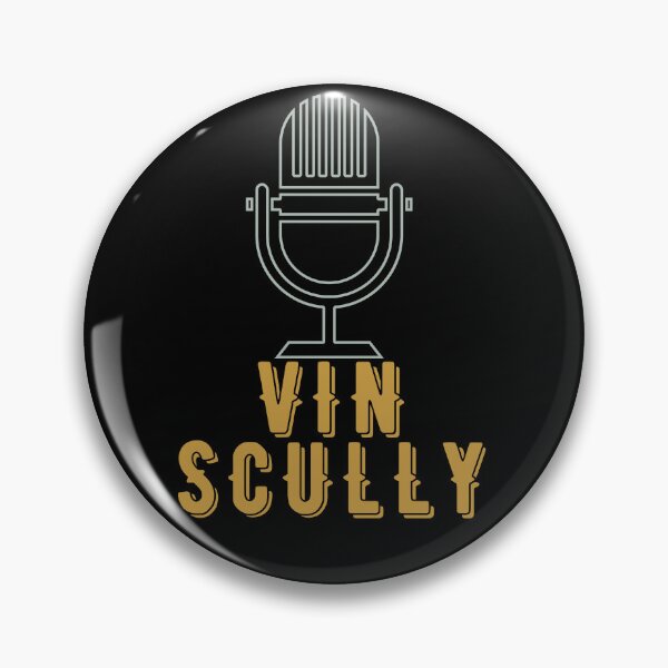 Item preview, Vin Scully Microphone designed and sold by AmmarSherJaan.