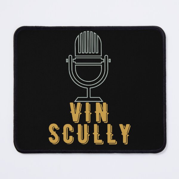 Item preview, Vin Scully Microphone designed and sold by AmmarSherJaan.