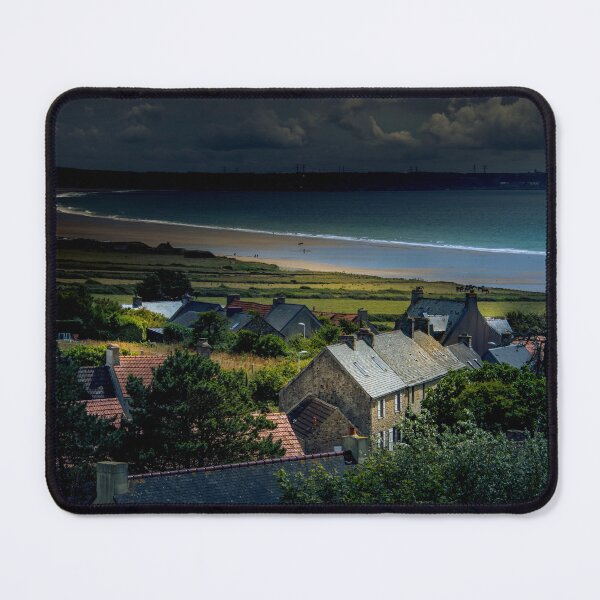Item preview, Vauville Village Overlook Normandy France designed and sold by nbrandsberg.