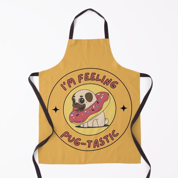 Item preview, I'm Feeling Pug-tastic RED Pugtastic designed and sold by to-esu.