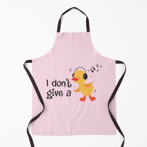 Item preview, "I don't give a " cute duck illustration designed and sold by Cosmodoody.