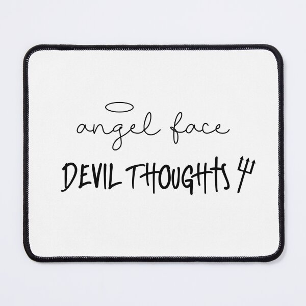 Item preview, Angel face Devil thoughts designed and sold by TheLemonBox.