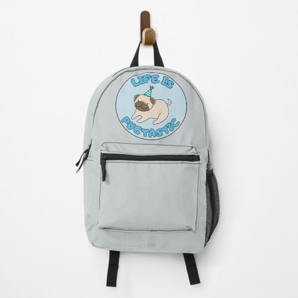 Item preview, Life is Pug-tastic BLUE Pugtastic designed and sold by to-esu.
