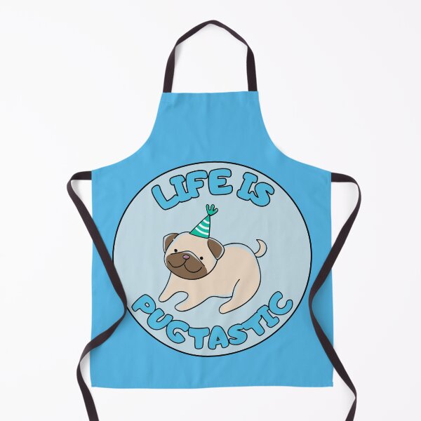 Item preview, Life is Pug-tastic BLUE Pugtastic designed and sold by to-esu.