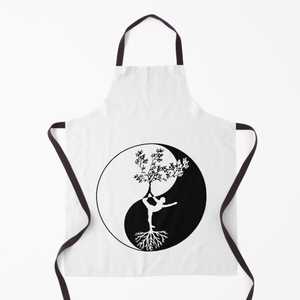 Item preview, Yin yang yoga pose designed and sold by Rosaliartbook.