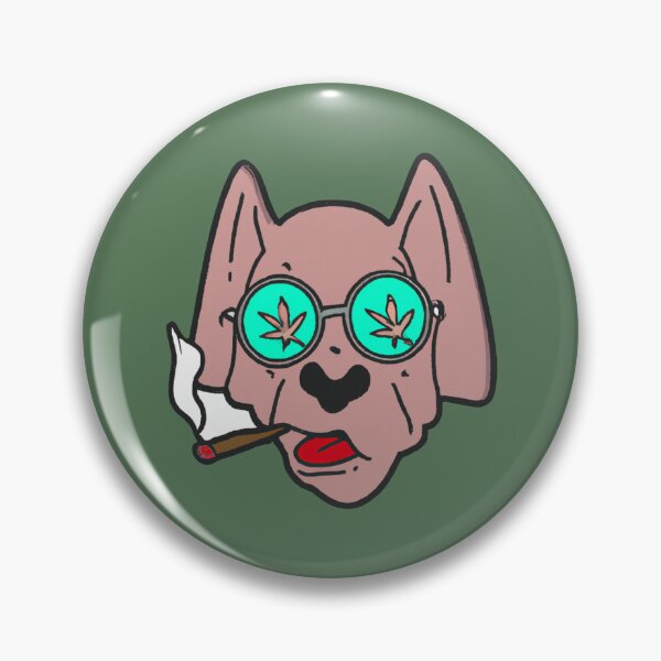 Item preview, Dog With Glasses Smoking a Joint Doob Weed 420 designed and sold by SmithDigital.