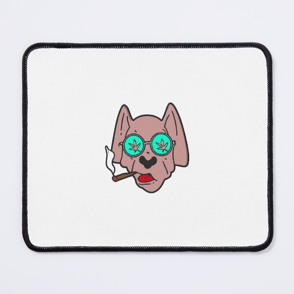Item preview, Dog With Glasses Smoking a Joint Doob Weed 420 designed and sold by SmithDigital.