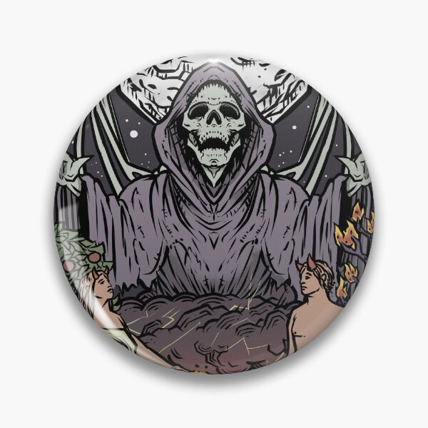 Item preview, The Lovers Tarot Card Terror Tarot Edition designed and sold by TheGhoulishGarb.