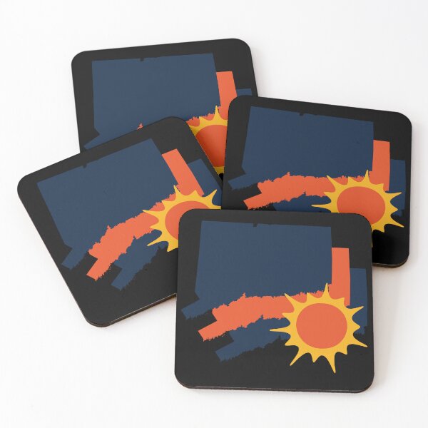 Item preview, Connecticut Border, Sun designed and sold by LatterDaze.