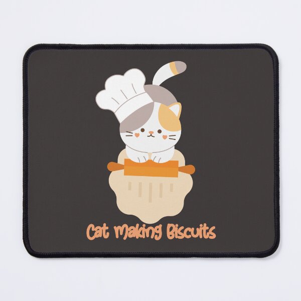 Item preview, Cat Making Biscuits - Cute Kitty designed and sold by MacAndMoose.