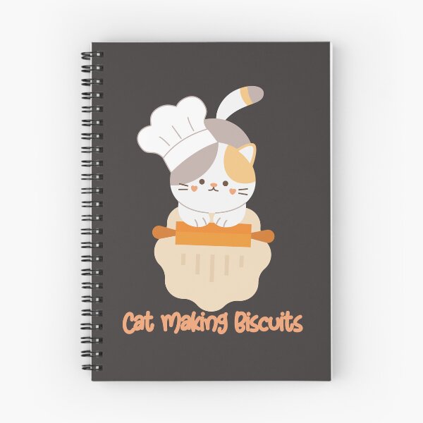 Item preview, Cat Making Biscuits - Cute Kitty designed and sold by MacAndMoose.