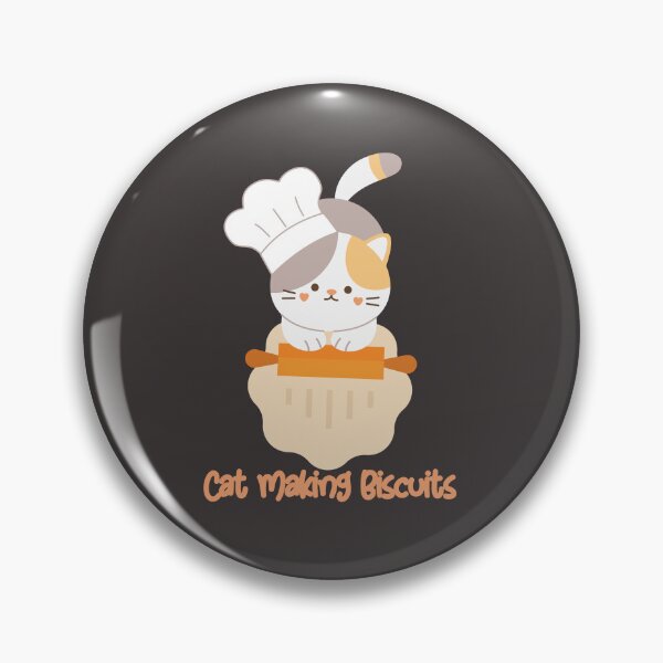 Item preview, Cat Making Biscuits - Cute Kitty designed and sold by MacAndMoose.