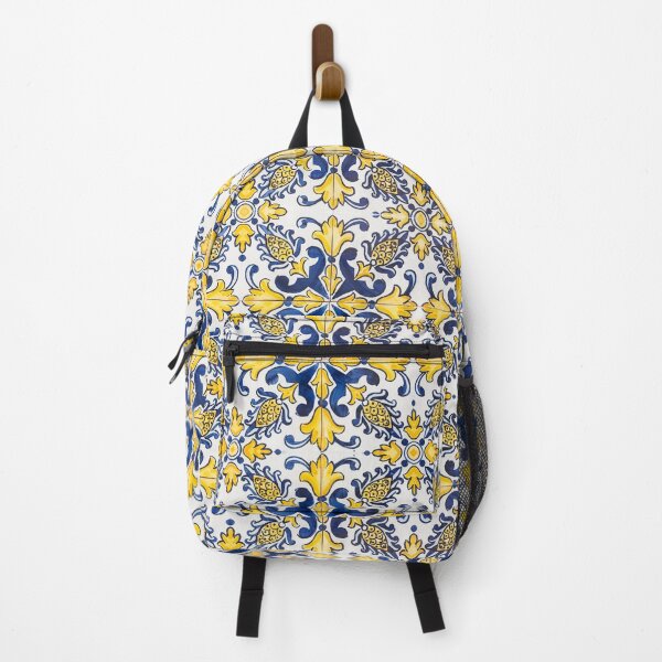 Item preview, Bicolor Blue and Yellow Azulejos designed and sold by The-Art-Alive.