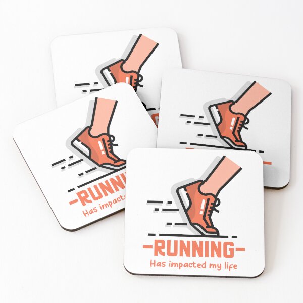 Item preview, Running has impacted my life designed and sold by Eugenie974.