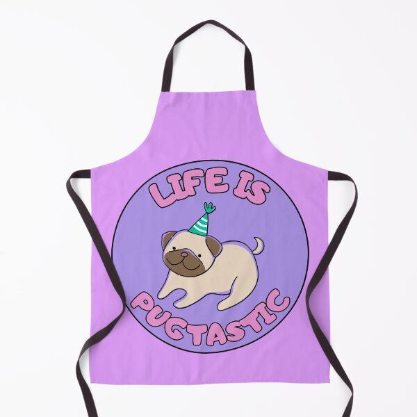 Item preview, Life is Pug-tastic PURPLE Pugtastic designed and sold by to-esu.