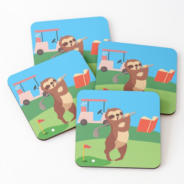 Item preview, Sloth Going Golfing designed and sold by tmdaliggr.