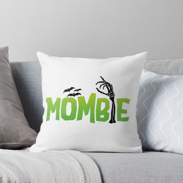 Item preview, mombie halloween quote on white background designed and sold by fekraart.