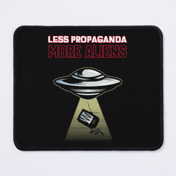 Item preview, Funny Propaganda vs Aliens, Fake News designed and sold by ArtOfRebellion.