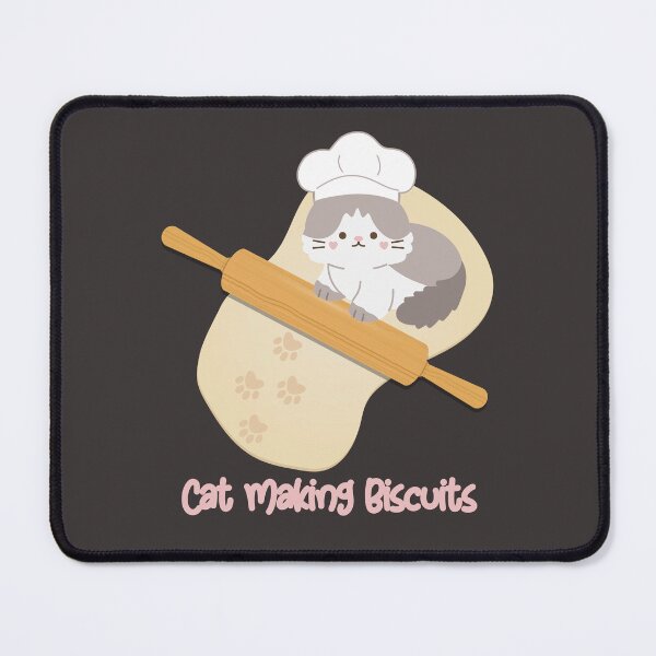Item preview, Cat Making Biscuits - Cute Kitty designed and sold by MacAndMoose.