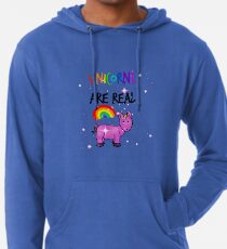Einhörner sind echt! ORIGINAL DESIGN Leichter Hoodie