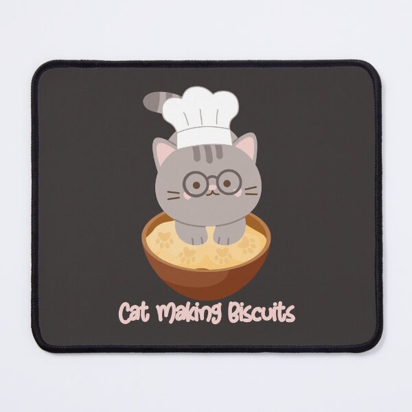 Item preview, Cat Making Biscuits - Cute Kitty designed and sold by MacAndMoose.