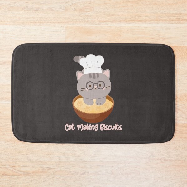 Item preview, Cat Making Biscuits - Cute Kitty designed and sold by MacAndMoose.