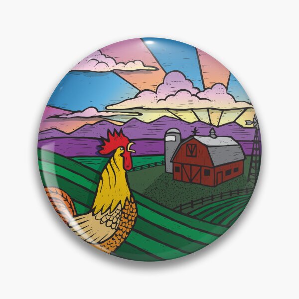 Item preview, Rooster On Farm designed and sold by Sabin Artworks.